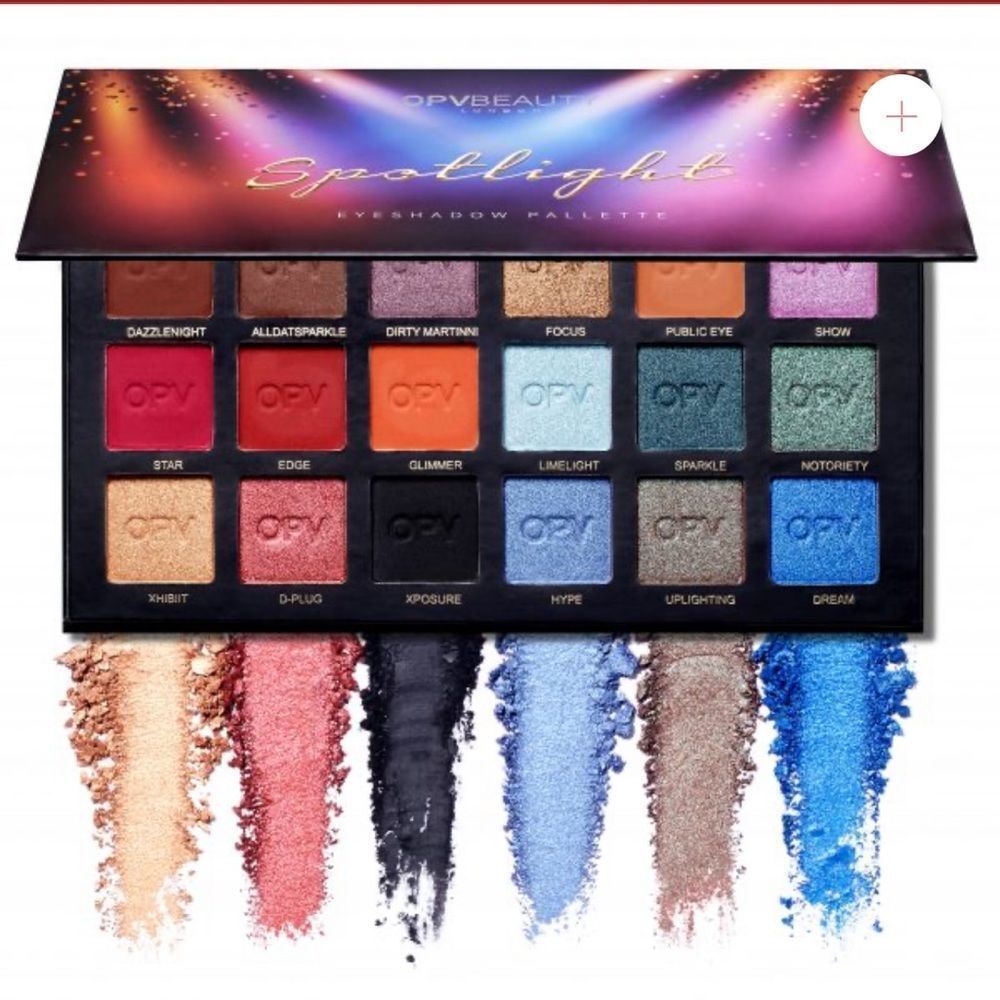 OPV Beauty Spotlight Eyeshadow Palette gorgeous shades 🌈 selection